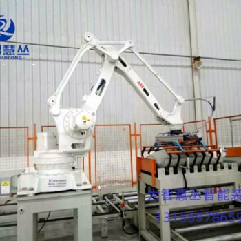 大智慧叢砂漿全自動機械手碼垛機
