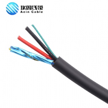 固定敷設(shè)和移動應(yīng)用，無拉伸應(yīng)力，無規(guī)定的電纜布線UL21320屏蔽電纜80°C 1000V