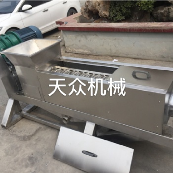 稻殼壓榨機，麥秸脫水機，糧食擠干機