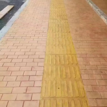 桂林仿木地坪材料廠家報價壓印地坪模具