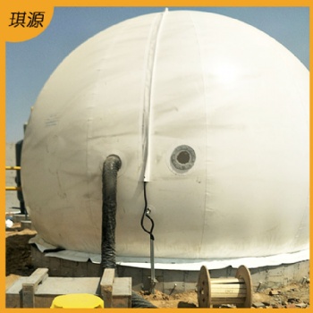 琪源 大型雙膜儲氣柜 350立方儲氣設備 氣體緩存裝置