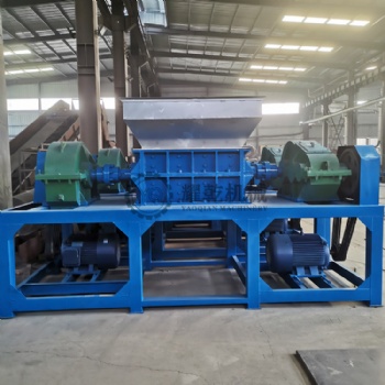 廢舊地膜撕碎機(jī) 大口徑整輛電動(dòng)車破碎機(jī) 工業(yè)垃圾撕碎設(shè)備