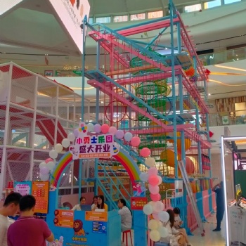 小勇士兒童拓展入駐黃石市黃石港區(qū)萬達(dá)廣場
