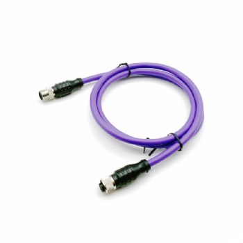 Profibus協議連接器M12 B型5芯連接器插頭