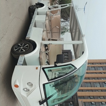 河南三川電動觀光車17座