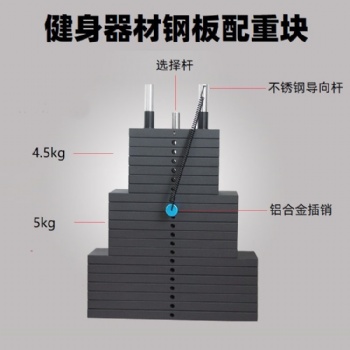 廣東健身房配件力量器械配重片