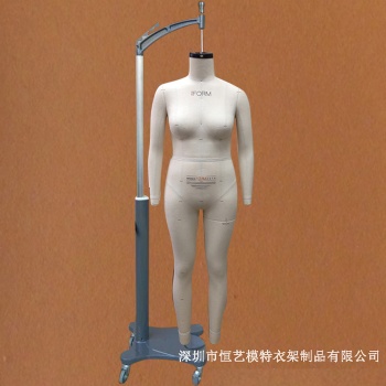 杭州歐美碼女裝打版人臺-杭州服裝設計裁剪模特