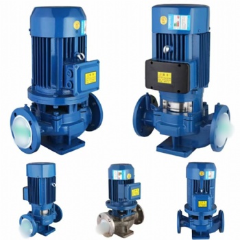 立式單級離心泵高層穩壓泵 不銹鋼增壓泵 ISG80-160-7.5KW 眾泉泵業