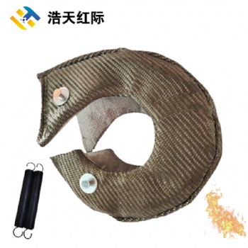 浩天現(xiàn)貨批發(fā)玄武巖渦輪罩 隔熱保護套 渦輪增壓隔熱罩 發(fā)動機專用罩