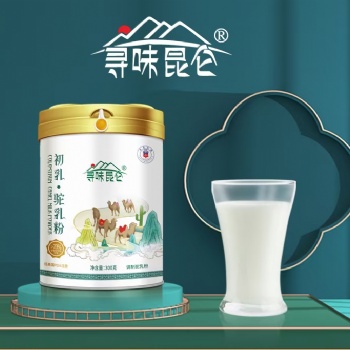 初乳駝乳粉新疆軍農乳業中老年品質
