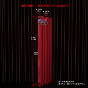 維銘斯 TLF114/60 鋼鋁復合散熱器 掛墻式暖氣片廠家
