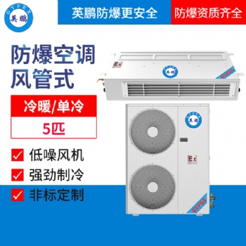 英鵬防爆5匹空調(diào)（風(fēng)管式)