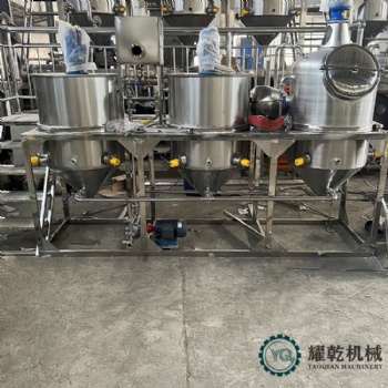 菜籽油精煉生產線 濃香型食用油提煉設備 QC標準上商超