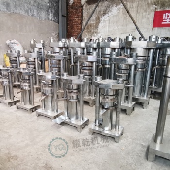 液壓香油榨油機 180型立式芝麻油榨取機 多農作物一次榨凈