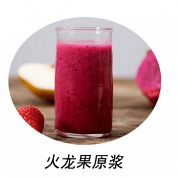 供應(yīng)巴喜兔火龍果原漿5kg/袋 生產(chǎn)廠家批發(fā)