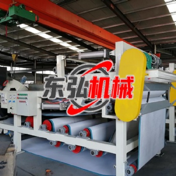 帶式壓濾機 固液分離設備 污泥脫水機 東弘帶式壓濾機現貨