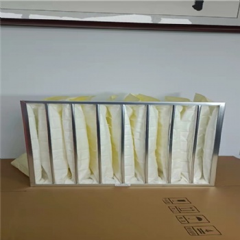 食品廠中效除塵凈化過濾袋 制藥廠中效空氣過濾器定制