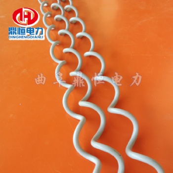 曲阜鼎恒電力FL型螺旋防振鞭適用于ADSS光纜