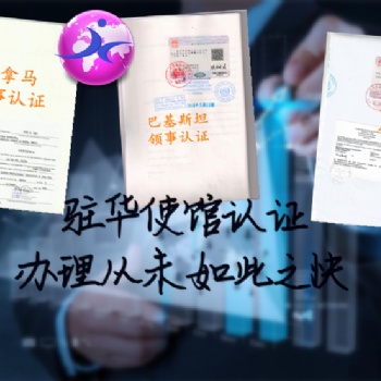 阿爾及利亞代理聲明大使館簽章