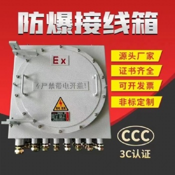 BJX51防爆箱IIC級接線端子箱隔爆型配電箱儀表控制開關操作檢修箱