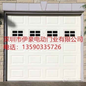 觀瀾鋁合金車庫門、遙控卷閘門定做安裝伊豪電動(dòng)門業(yè)