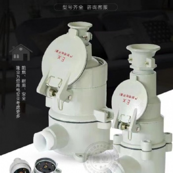 防爆插銷AC-13/32 3芯4芯防爆插頭插座380V220V柱鋁合金