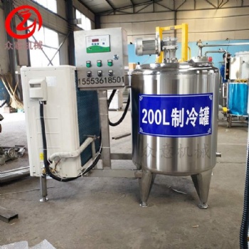 鴨血制冷罐 血液制冷貯罐 小型血豆腐加工流水線