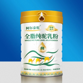 新疆哈納斯乳業阿爾泰駝全脂純駝乳粉