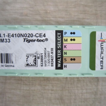 瓦爾特WALTER 數控刀片 FX4.1-E410N020-CE4 WSM33