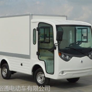 上海四輪電動貨車 四輪蓄電池箱式貨車 場地封閉式4人座載貨車 搬運貨車