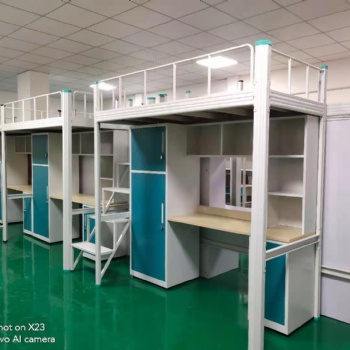 東莞雅鑫公寓鐵床，學(xué)生宿舍鐵床，工廠員工宿舍床