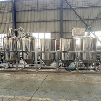 大型精煉設備 貴州菜籽油煉油加工設備 QC標準油脂生產線