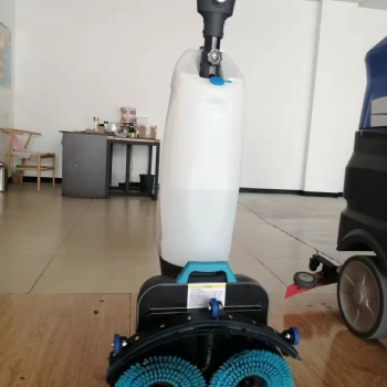洗地機廠家 長期供應 電動手扶式鋰電地面擦洗機