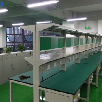 車間流水線打包裝配臺生產線操作臺鋁合金型材檢驗桌