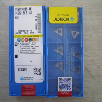 供應克勞伊刀片TCGT110202-AK H01