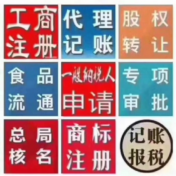 注冊營業(yè)執(zhí)照、代理記賬、稅務(wù)申報、公司變更、公司注銷,解決異常