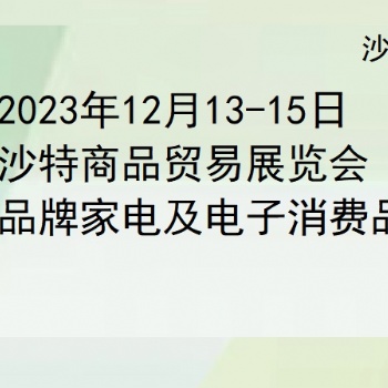 2023年沙特家電展