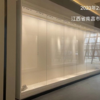 定制展示柜產(chǎn)品展示柜展覽玻璃柜烤漆展臺