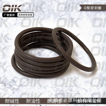 O型圈廠家密封性能好的FKM氟膠 優質全氟膠耐油耐磨密封圈O型圈