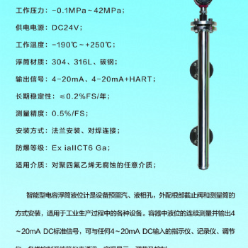 FY系列電磁鍋爐液位計