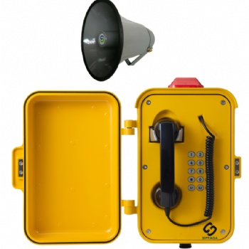 隧道施工用防水?dāng)U音廣播電話， 自愈環(huán)網(wǎng)電話機(jī)