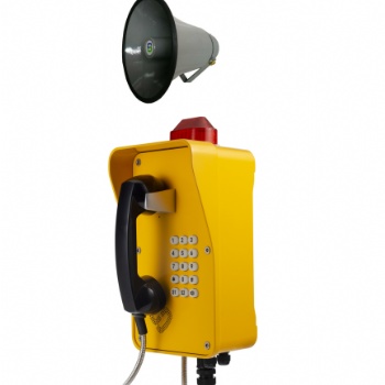 SIP防水擴音電話機,壁掛式抗噪擴音廣播電話機