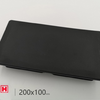 供應200x100四方形管塞 矩形管塞 鋼管塑膠堵頭 塑料腳塞