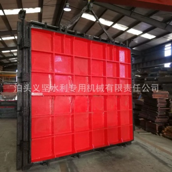 鑄鐵鑲銅閘門廠家 現貨供應雙向單向止水閘門 手電兩用螺桿啟閉機