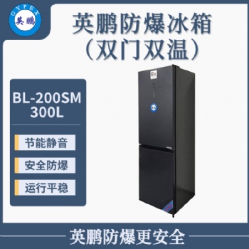 英鵬立柜式防爆冰箱300L （雙門雙溫）BL-200SM 300L