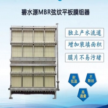 MBR平板膜組件 碧水源mbr板式膜 新農(nóng)村一體化裝置專用過濾膜