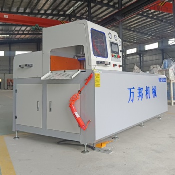 WB-SK550電機(jī)鋁殼切割機(jī) 鋁型材全自動鋁切機(jī)廠家**