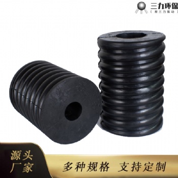 復合彈簧壓縮螺紋減震彈簧 橡膠柱 各種型號