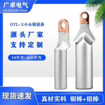 廠家加工廠標定做DTLX-35塑殼斷路器空開銅鋁過渡接線端子小頭窄邊