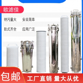 大濾芯大流量保安精密過濾污水泥沙水河水及各種用水處理過濾器